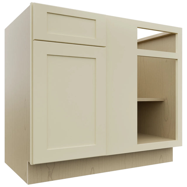 Fabuwood Galaxy Linen BLB42/45 Base Corner Blind Cabinet, Front View