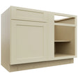 Fabuwood Galaxy Linen BLB48/51 Base Corner Blind Cabinet, Front View