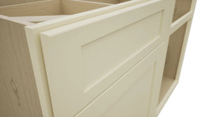 Fabuwood Galaxy Linen BLB48/51 Base Corner Blind Cabinet, Detail View