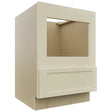 Fabuwood Galaxy Linen BMC24 Base Microwave Cabinet, Front View