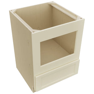 Fabuwood Galaxy Linen BMC24 Base Microwave Cabinet, Top View