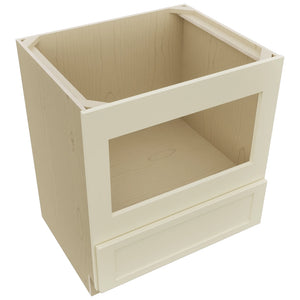 Fabuwood Galaxy Linen BMC30 Base Microwave Cabinet, Top View