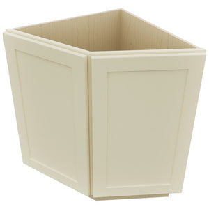 Fabuwood Galaxy Linen BRA24 Base Return Angle Cabinet, Top View