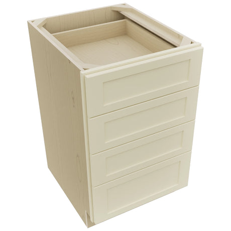 Fabuwood Galaxy Linen DB21-4 Base 4 Drawers Cabinet, Top View