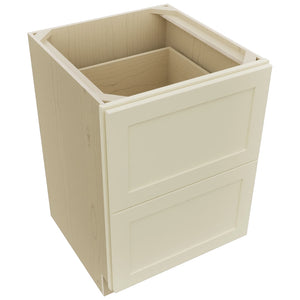 Fabuwood Galaxy Linen DB24-2 Base 2 Drawers Cabinet, Top View