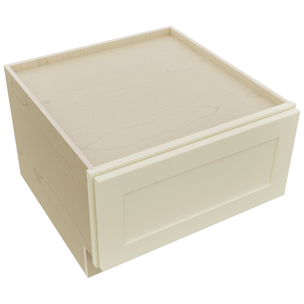 Fabuwood Galaxy Linen DBS24 Base Bench Seat Cabinet, Top View