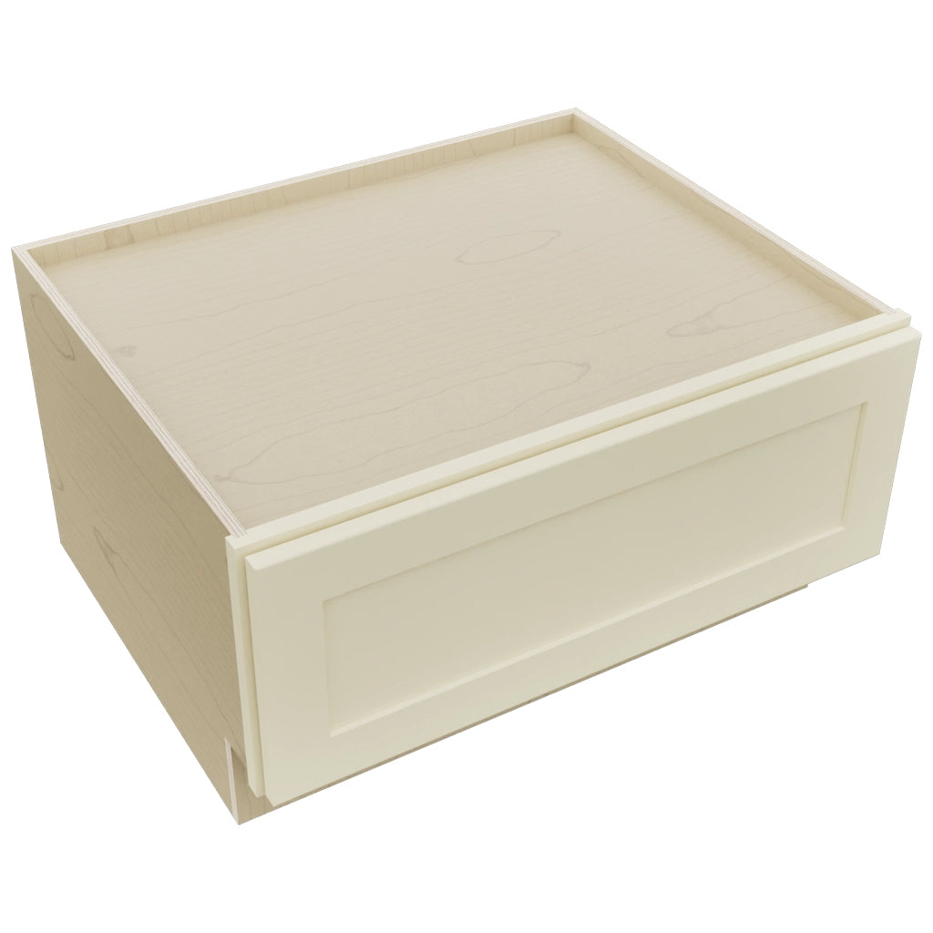 Fabuwood Galaxy Linen DBS30 Base Bench Seat Cabinet, Top View