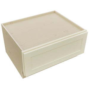 Fabuwood Galaxy Linen DBS30 Base Bench Seat Cabinet, Top View