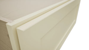 Fabuwood Galaxy Linen DBS30 Base Bench Seat Cabinet, Detail View