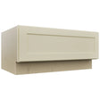 Fabuwood Galaxy Linen DBS36 Base Bench Seat Cabinet, Front View