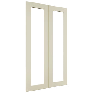 Fabuwood Galaxy Linen DS DFG2442 Wall Prepped Door, Front View