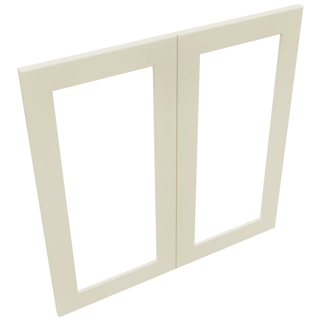Fabuwood Galaxy Linen DS DFG3030 Wall Prepped Door, Top View
