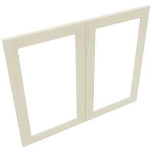 Fabuwood Galaxy Linen DS DFG3630 Wall Prepped Door, Top View