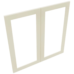 Fabuwood Galaxy Linen DS DFG3636 Wall Prepped Door, Top View