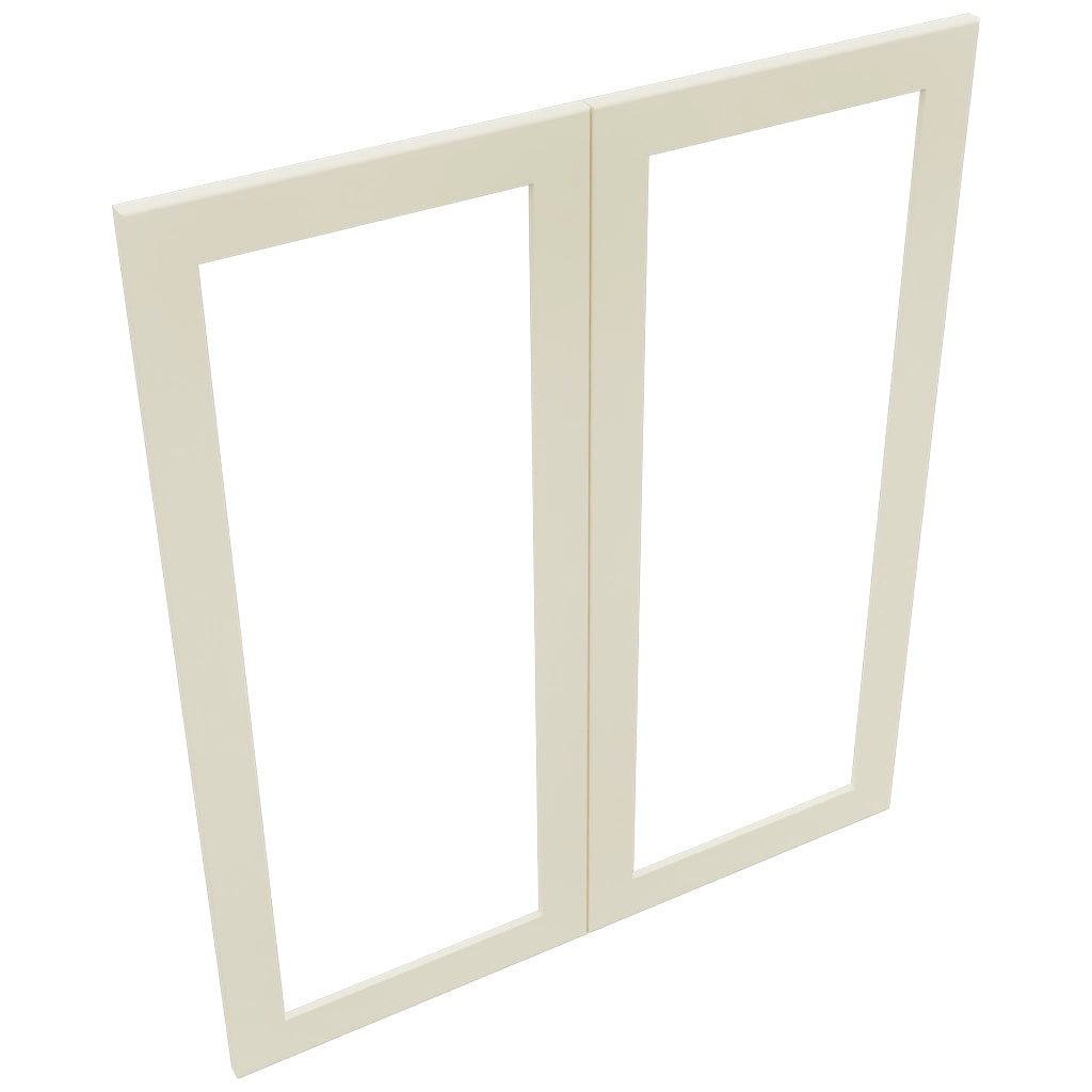Fabuwood Galaxy Linen DS DFG3642 Wall Prepped Door, Top View