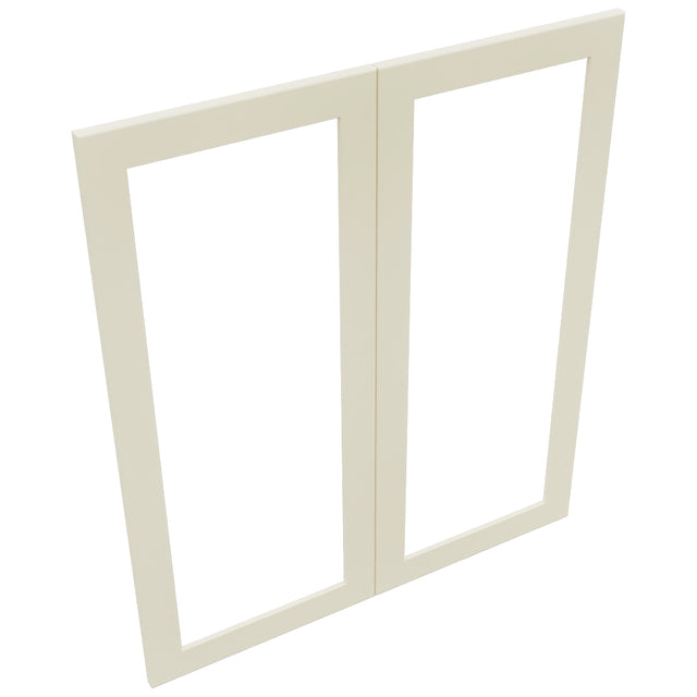 Fabuwood Galaxy Linen DS DFG3642 Wall Prepped Door, Top View