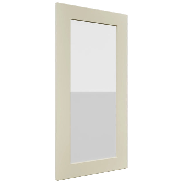 Fabuwood Galaxy Linen DS GDW1530 Wall Glass Door, Front View