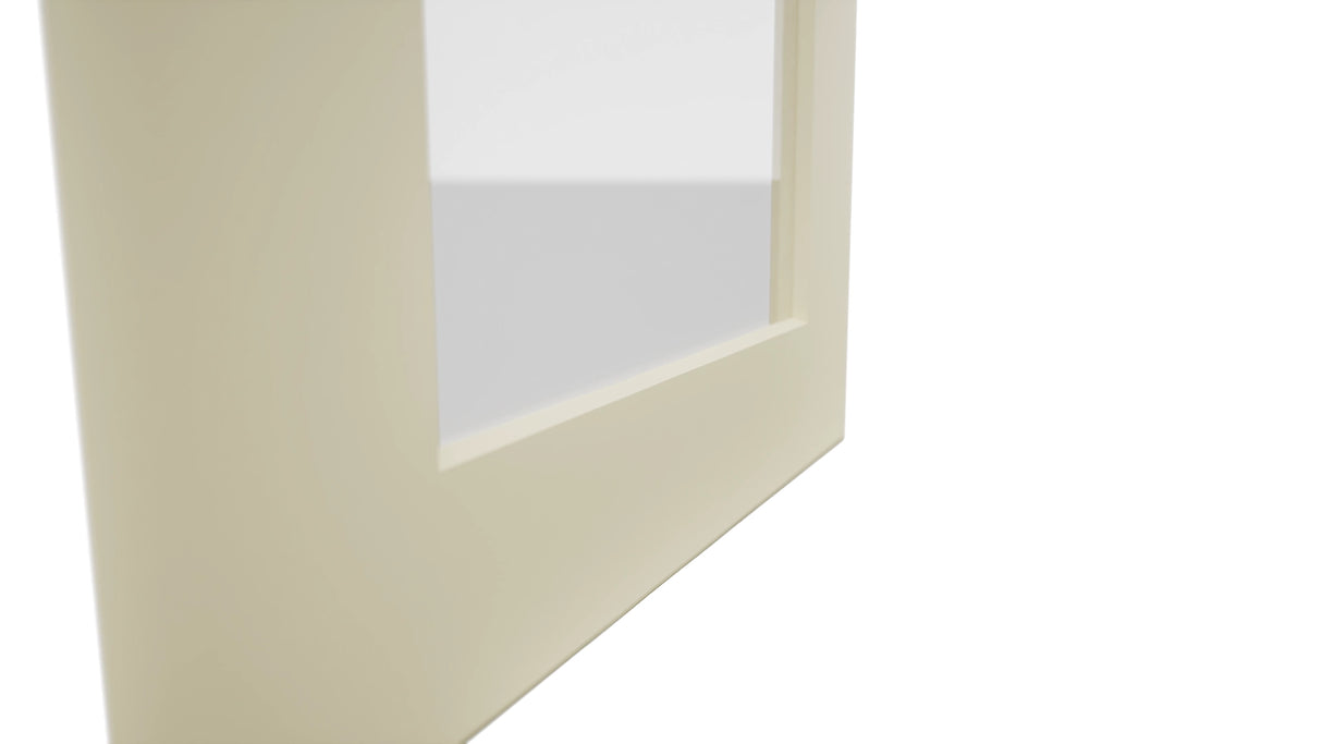 Fabuwood Galaxy Linen DS GDW1530 Wall Glass Door, Detail View