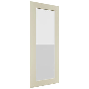 Fabuwood Galaxy Linen DS GDW1536 Wall Glass Door, Front View