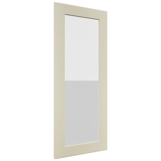 Fabuwood Galaxy Linen DS GDW1536 Wall Glass Door, Front View