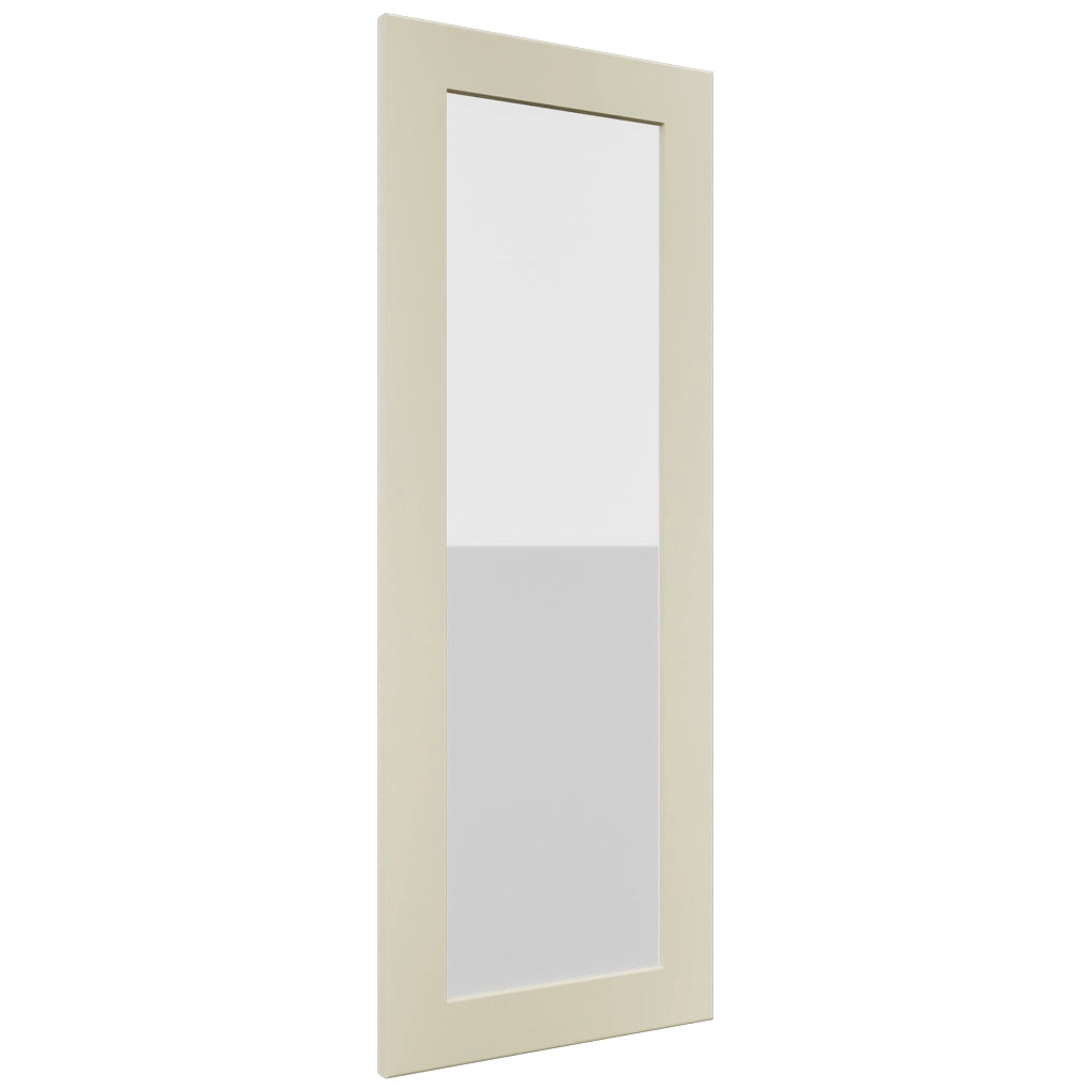 Fabuwood Galaxy Linen DS GDW1539 Wall Glass Door, Front View