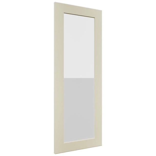 Fabuwood Galaxy Linen DS GDW1539 Wall Glass Door, Front View