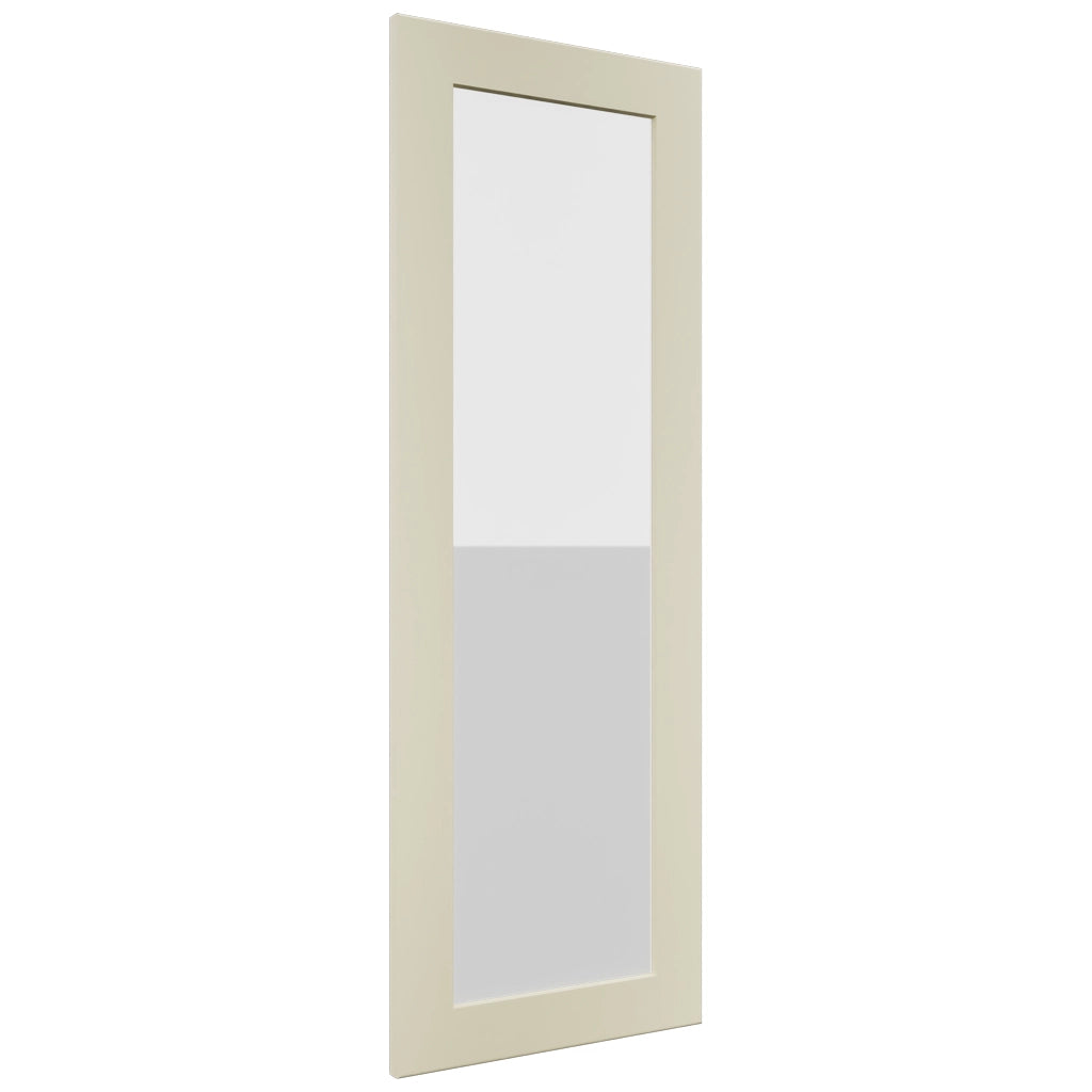 Fabuwood Galaxy Linen DS GDW1542 Wall Glass Door, Front View