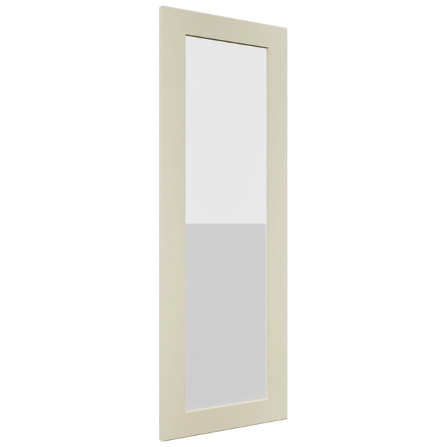 Fabuwood Galaxy Linen DS GDW1542 Wall Glass Door, Front View