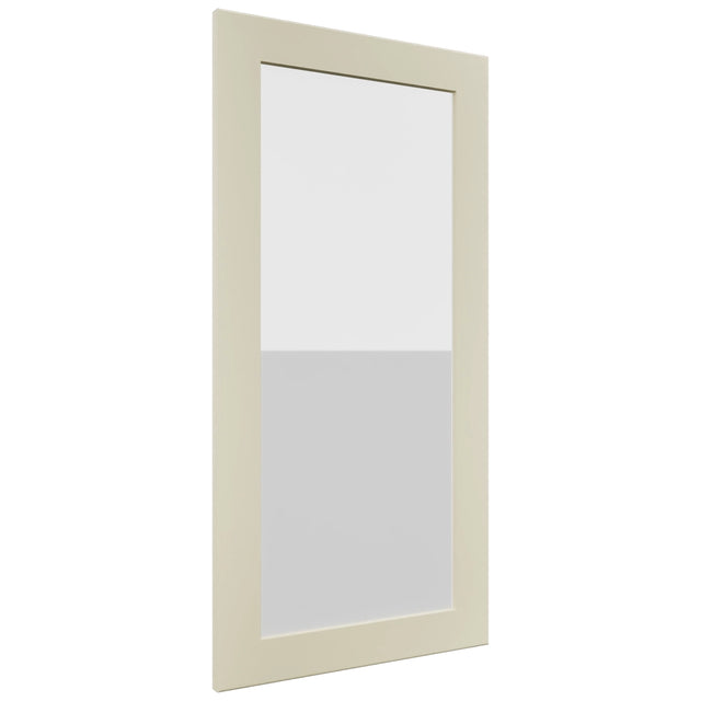 Fabuwood Galaxy Linen DS GDW1836 Wall Glass Door, Front View