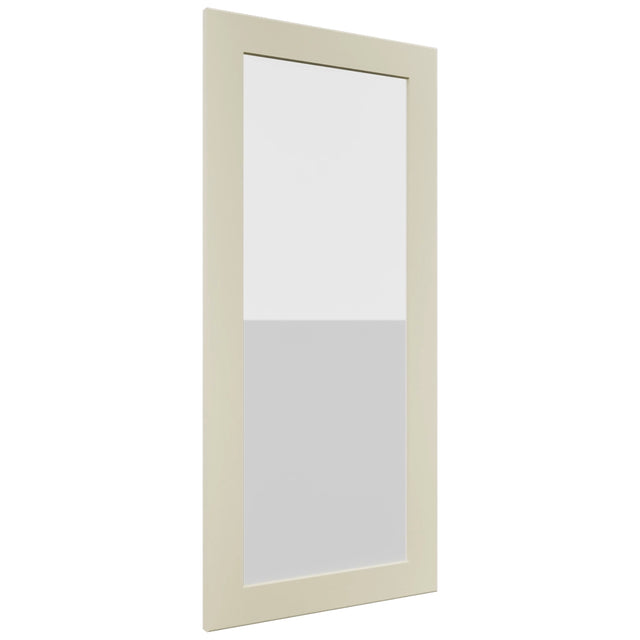 Fabuwood Galaxy Linen DS GDW1839 Wall Glass Door, Front View