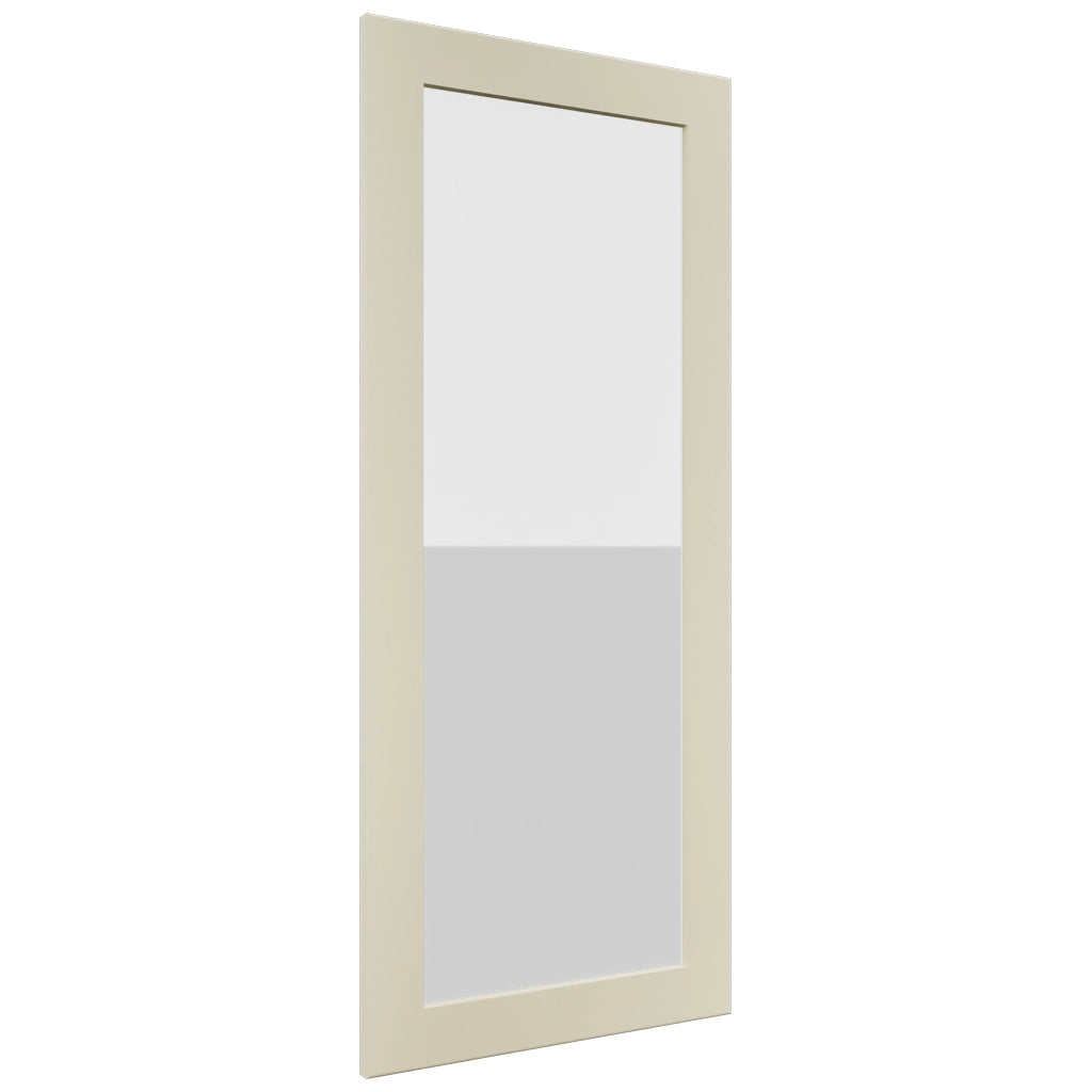 Fabuwood Galaxy Linen DS GDW1842 Wall Glass Door, Front View