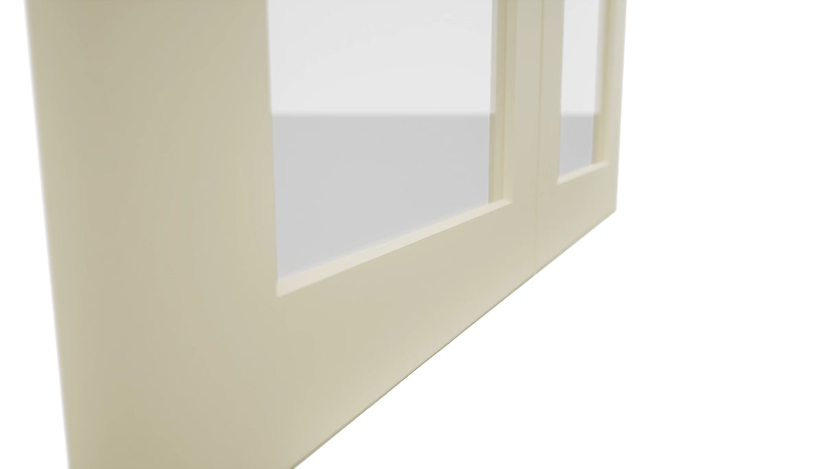 Fabuwood Galaxy Linen DS GDW3039 Wall Glass Door, Detail View