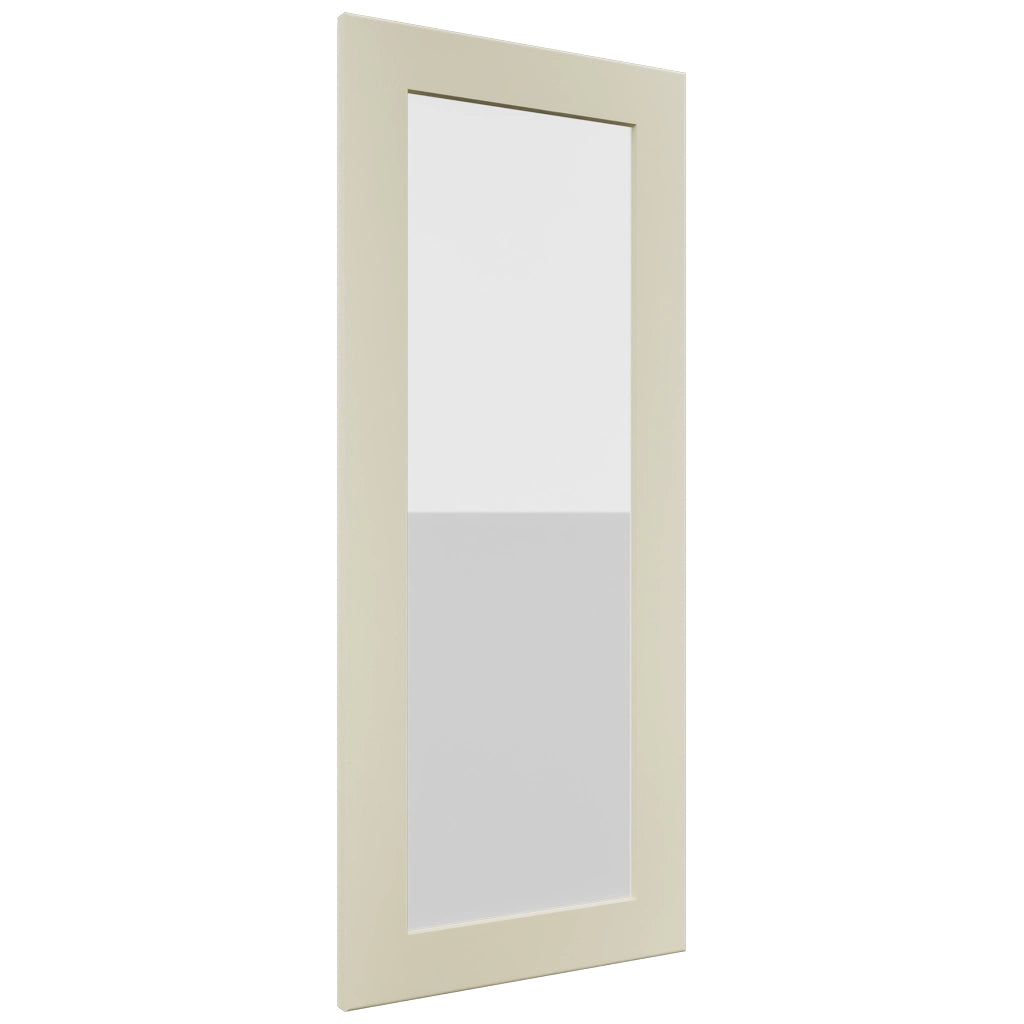 Fabuwood Galaxy Linen DS GDWDC2436 Wall Glass Door, Front View