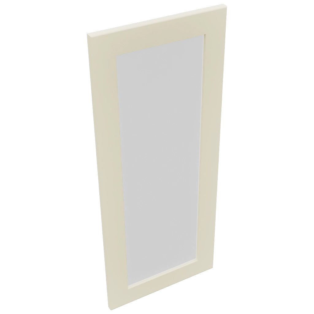 Fabuwood Galaxy Linen DS GDWDC2436 Wall Glass Door, Top View