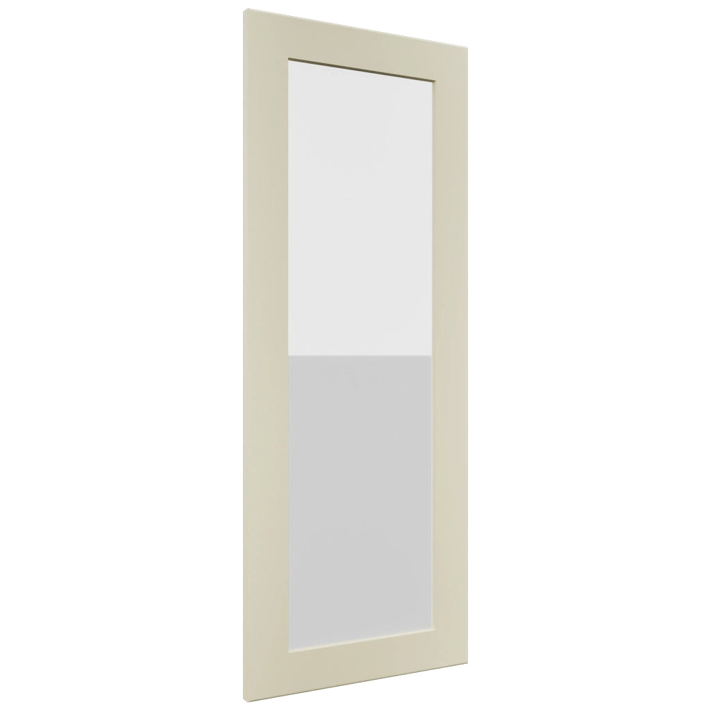 Fabuwood Galaxy Linen DS GDWDC2439 Wall Glass Door, Front View