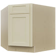 Fabuwood Galaxy Linen DSB36 Base Corner Diagonal Sink Cabinet, Front View
