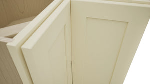 Fabuwood Galaxy Linen ERB36 Base Corner Easy Reach Cabinet, Detail View