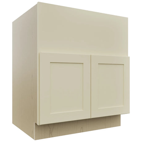 Fabuwood Galaxy Linen FS30 Base Farm Sink Cabinet, Front View