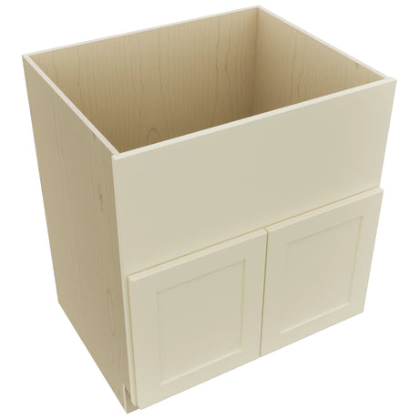 Fabuwood Galaxy Linen FS30 Base Farm Sink Cabinet, Top View