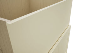 Fabuwood Galaxy Linen FS30 Base Farm Sink Cabinet, Detail View