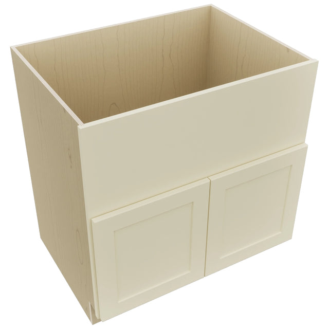 Fabuwood Galaxy Linen FS33 Base Farm Sink Cabinet, Top View