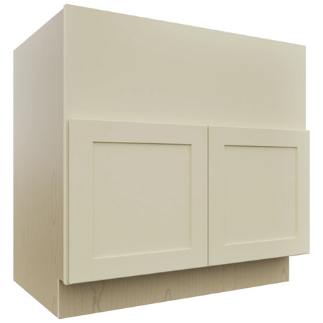 Fabuwood Galaxy Linen FS36 Base Farm Sink Cabinet, Front View