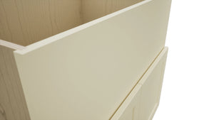Fabuwood Galaxy Linen FS36 Base Farm Sink Cabinet, Detail View