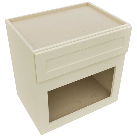 Fabuwood Galaxy Linen MC303021 Wall Microwave Cabinet, Top View