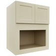 Fabuwood Galaxy Linen MC303621 Wall Microwave Cabinet, Front View