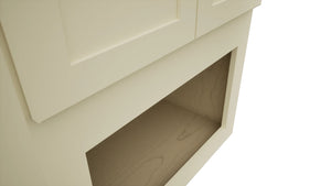 Fabuwood Galaxy Linen MC303921 Wall Microwave Cabinet, Detail View