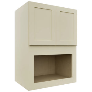 Fabuwood Galaxy Linen MC304221 Wall Microwave Cabinet, Front View