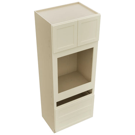Fabuwood Galaxy Linen OC3390C Tall Oven Cabinet Combo, Top View