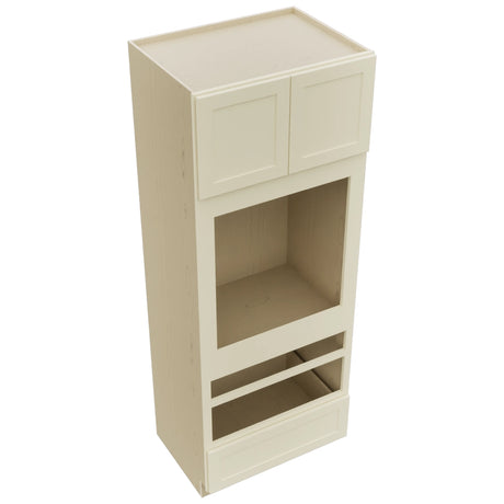 Fabuwood Galaxy Linen OC3390D Tall Oven Cabinet Double, Top View