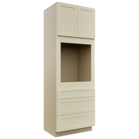 Fabuwood Galaxy Linen OC3396S Tall Oven Cabinet Single, Front View